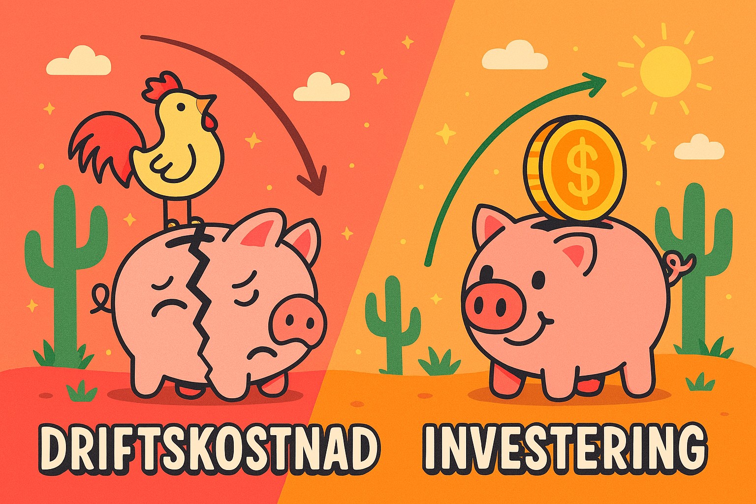 Drift eller Investering?