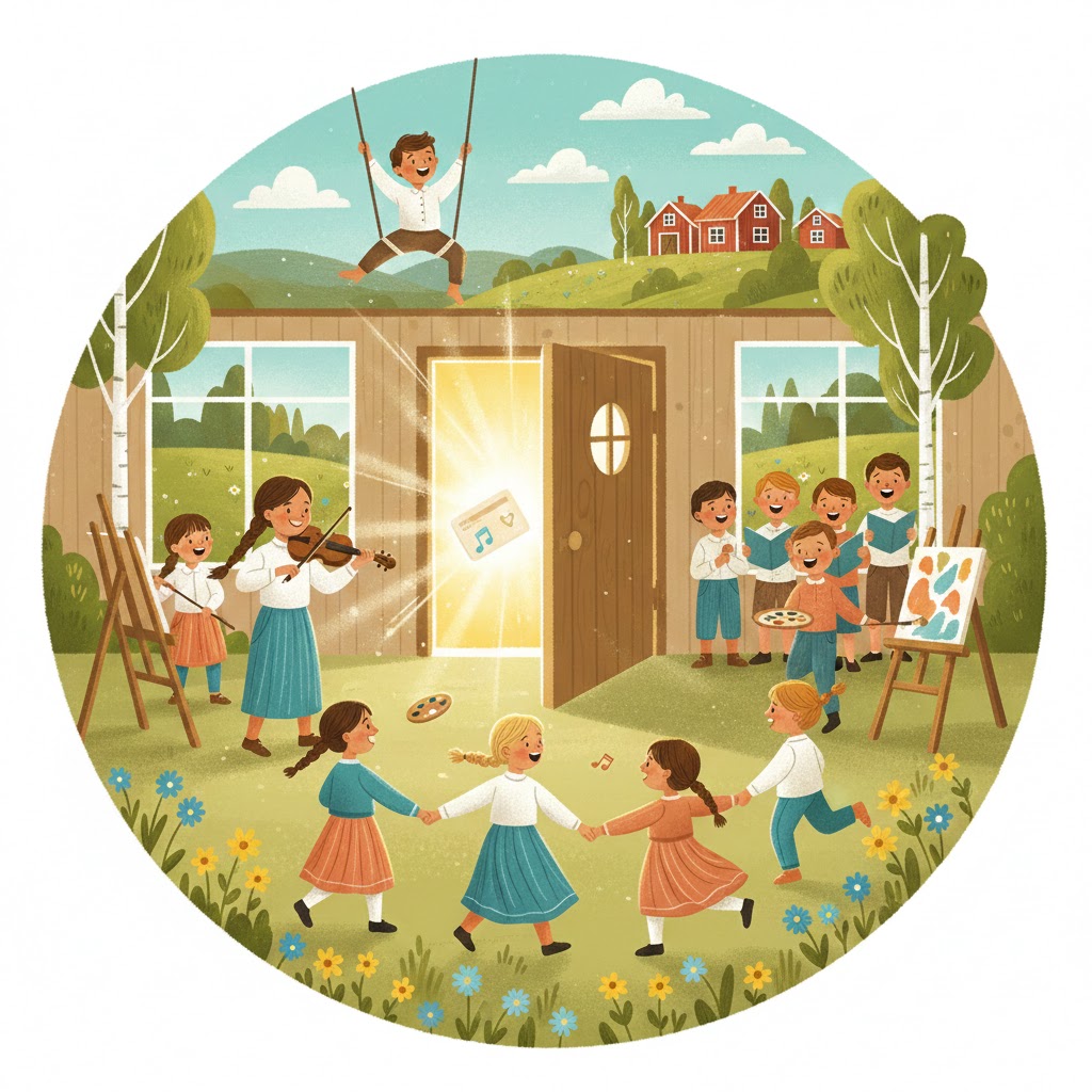 Barn och kultur - illustration 1